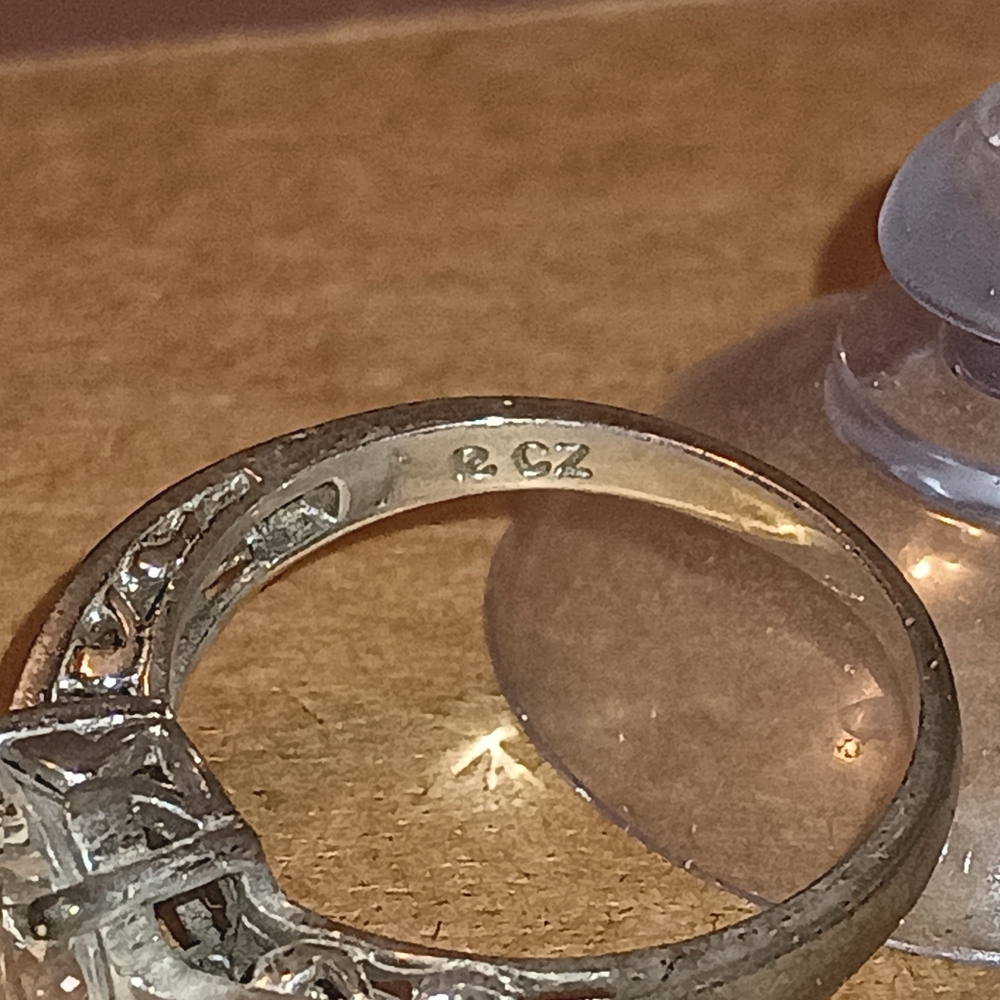 Cz Solitaire Ring - image 4